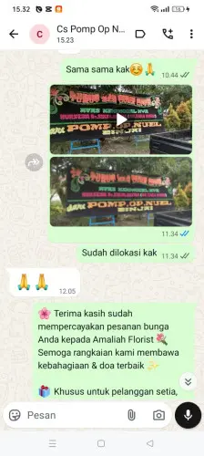 Testimonial Papan Bunga kaduwulung