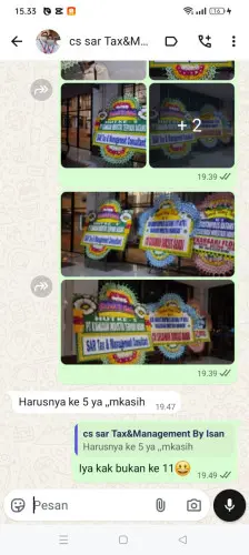 Testimonial Papan Bunga kaduwulung