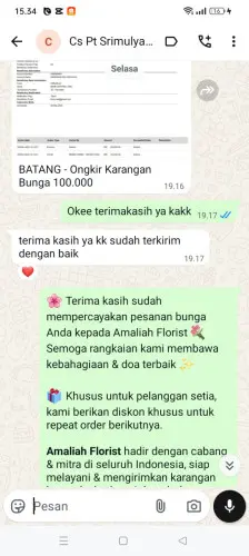 Testimonial Papan Bunga kaduwulung
