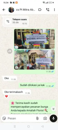 Testimonial Papan Bunga kaduwulung